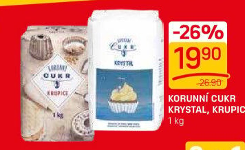 Cukr krystal Korunní