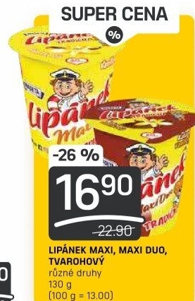 Dezert Lipánek Madeta