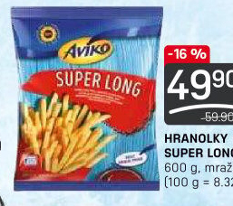 Hranolky mražené Super Long Aviko