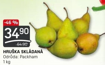 Hrušky Packham