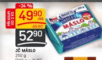 Máslo Jihočeské Madeta