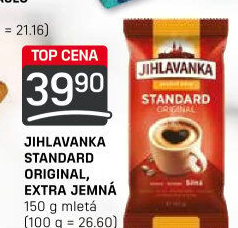 Mletá káva Standard Jihlavanka