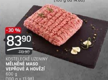Mleté maso mix Kostelecké uzeniny