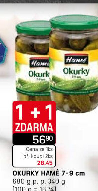 Okurky Hamé