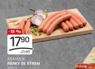 Párky se sýrem Krahulík