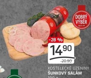 Salám šunkový Dobrý výběr