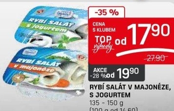 Salát rybí s jogurtem Rybex