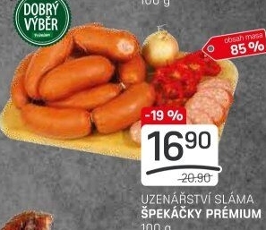 Špekáčky premium Dobrý Výběr
