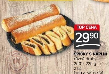 Špička s náplní