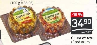 Sýr čerstvý v koření Kromilk