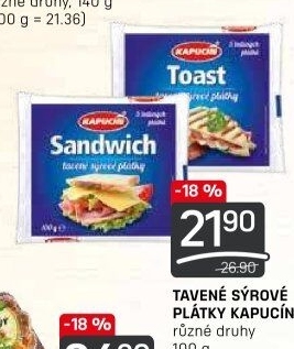 Sýr tavený Kapucín
