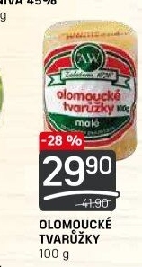 Sýr tvarůžky olomoucké A.W.