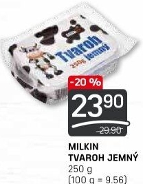 Tvaroh jemný Milkin