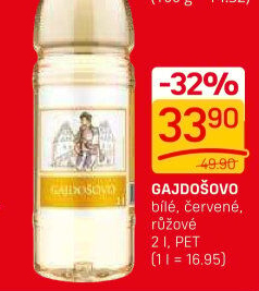 Víno Gajdošovo Vinařství Mutěnice