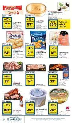akční leták Tesco 14.8.2024-20.8.2024
