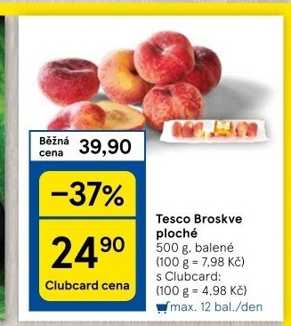 Broskve Paraquayo Tesco