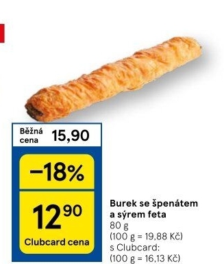 Burek se slanou náplní