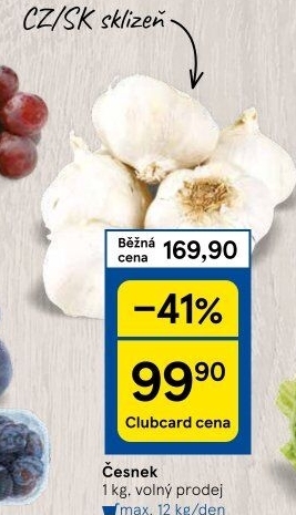 Česnek