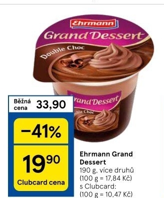 Dezert Grand Dessert Ehrmann