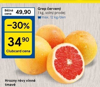 Grepy červené
