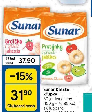 Křupky Sunar