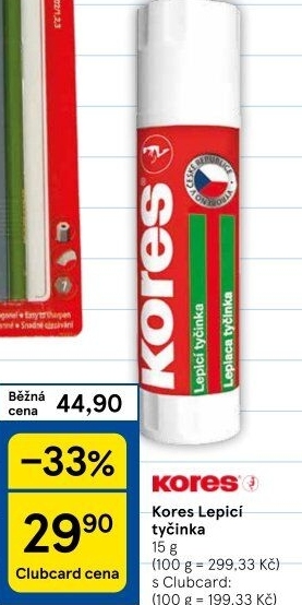 Lepidlo tyčinka Kores