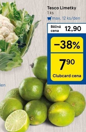 Limety Tesco