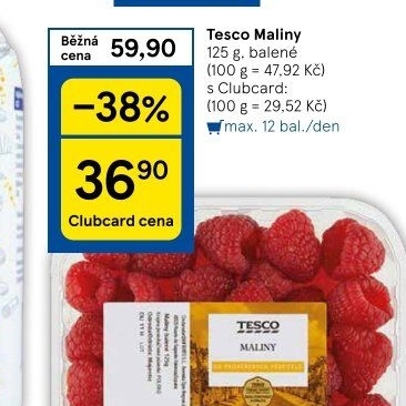 Maliny Tesco