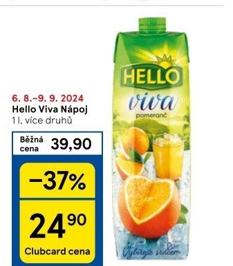 Nápoj Viva Hello