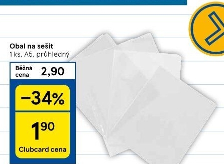 Obaly na sešity A5