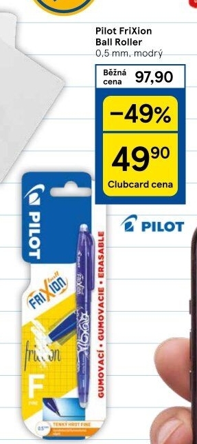 Pero Roller Frixion Ball Pilot