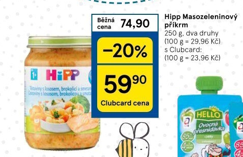 Příkrm masozeleninový Bio HiPP
