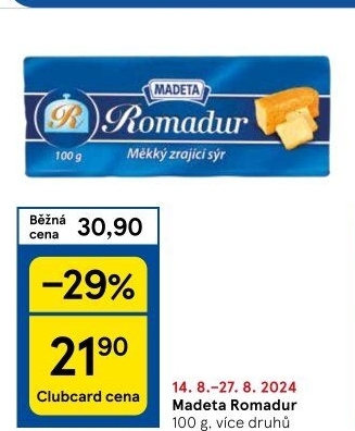 Sýr Romadur Madeta