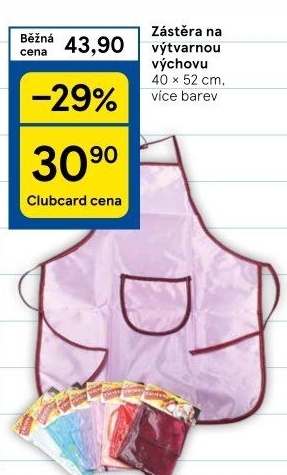 Dětská zástěra na malování