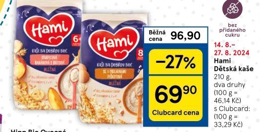 Kaše dětská Hami