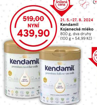 Kojenecká výživa Kendamil