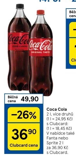 Limonáda Coca Cola