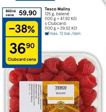 Maliny Tesco