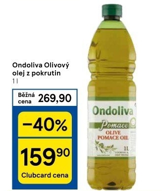 Olej z pokrutin Ondoliva