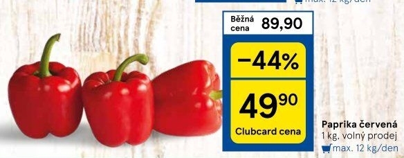 Paprika červená