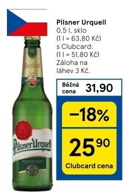 Pivo Pilsner Urquell