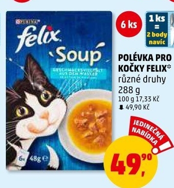 Polévka pro kočky Felix Purina