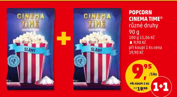 Popcorn do mikrovlnky Cinema Time