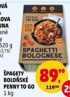 Špagety Penny To Go