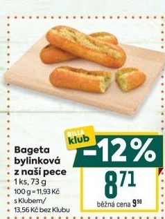 Bageta bylinková