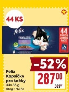 Kapsičky pro kočky Felix Purina