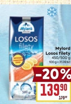 Losos filety mražený Mylord