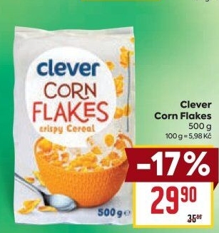 Lupínky cornflakes Clever
