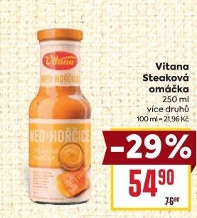 Omáčka steaková Vitana