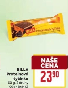 Proteinová tyčinka Billa
